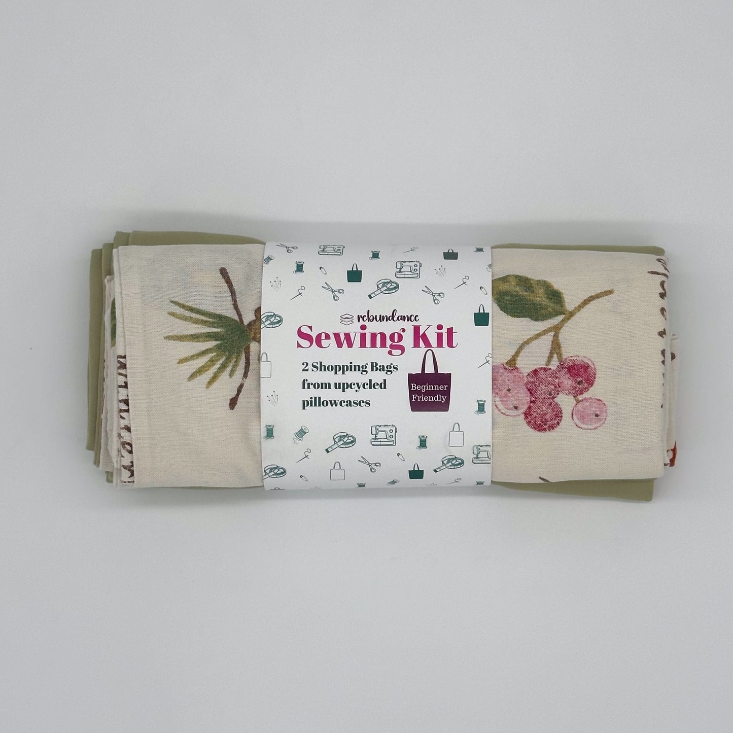 Winter Market - Upcycled Shopping Bag Kit