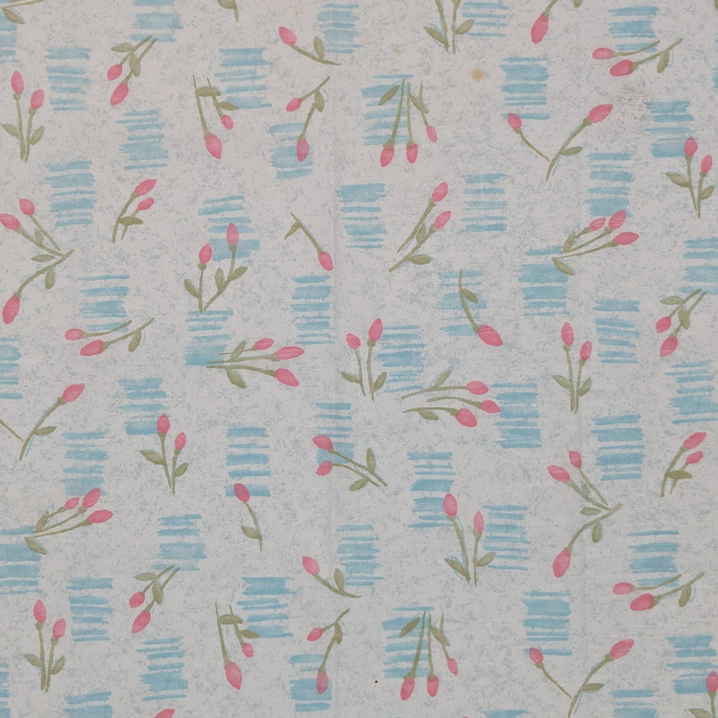 Quarter Yard Fabric 18"x24" - 100% Upcycled - Tulips