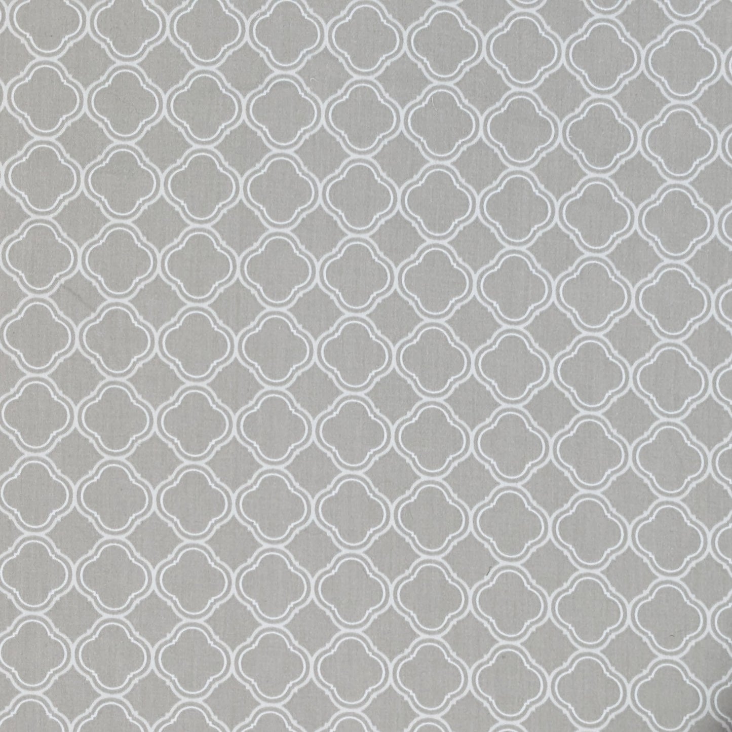 Quarter Yard Fabric 18"x24" 100% Upcycled - Taupe and white detail