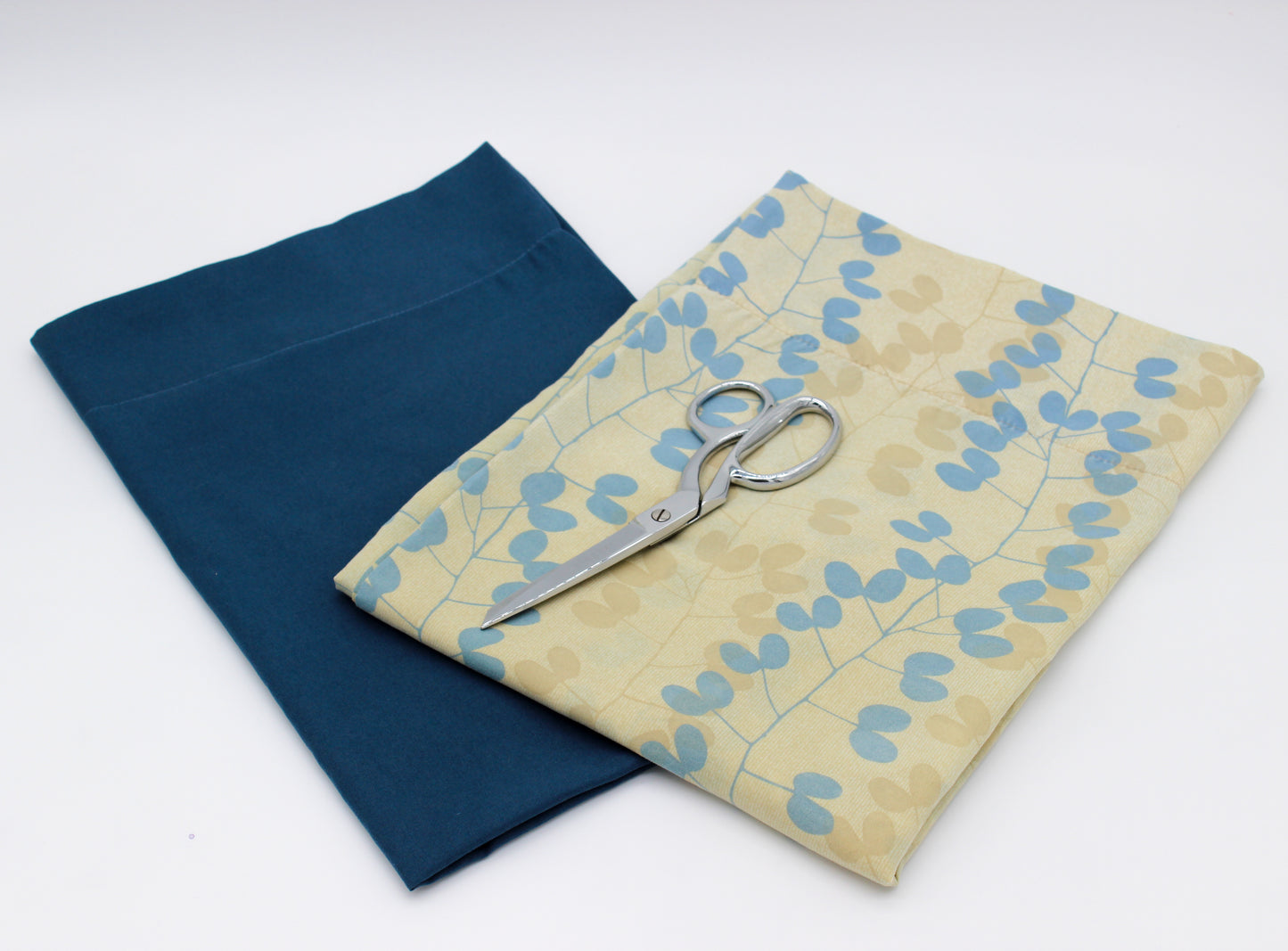 Blue Vines - Upcycled Shopping Bag Kit