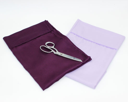 Purple Plums - Upcycled Shopping Bag Kit