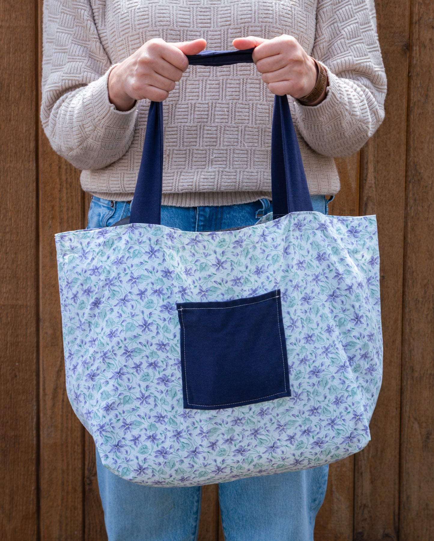 Lime-aid - Upcycled Shopping Bag Kit